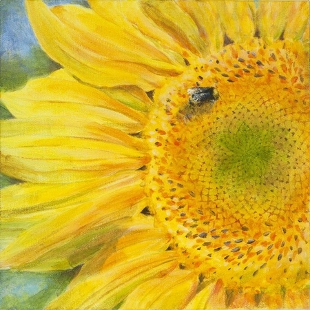 Bee and Sunflower