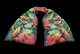 Nasturtium silk scarf